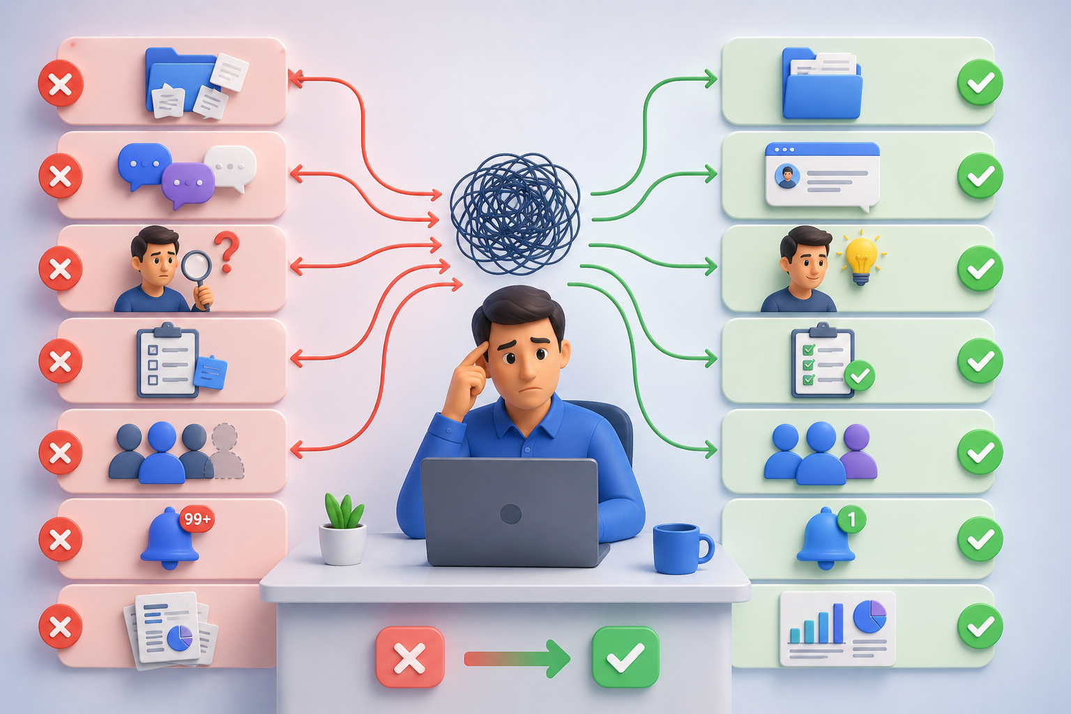 7 erros que travam a produtividade da equipe no Bitrix24 (e como corrigir cada um)