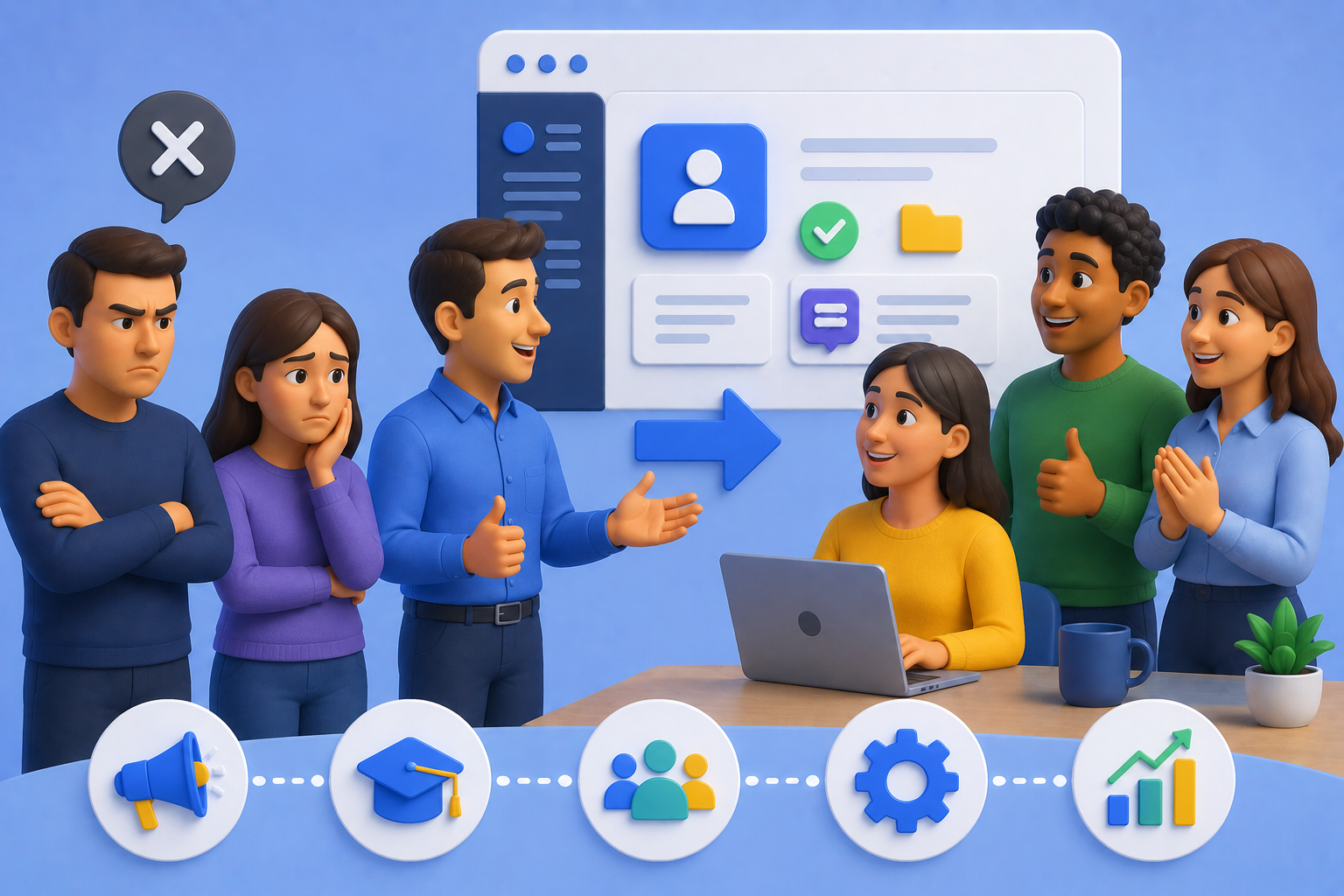 Como evitar resistência da equipe na implantação do Bitrix24