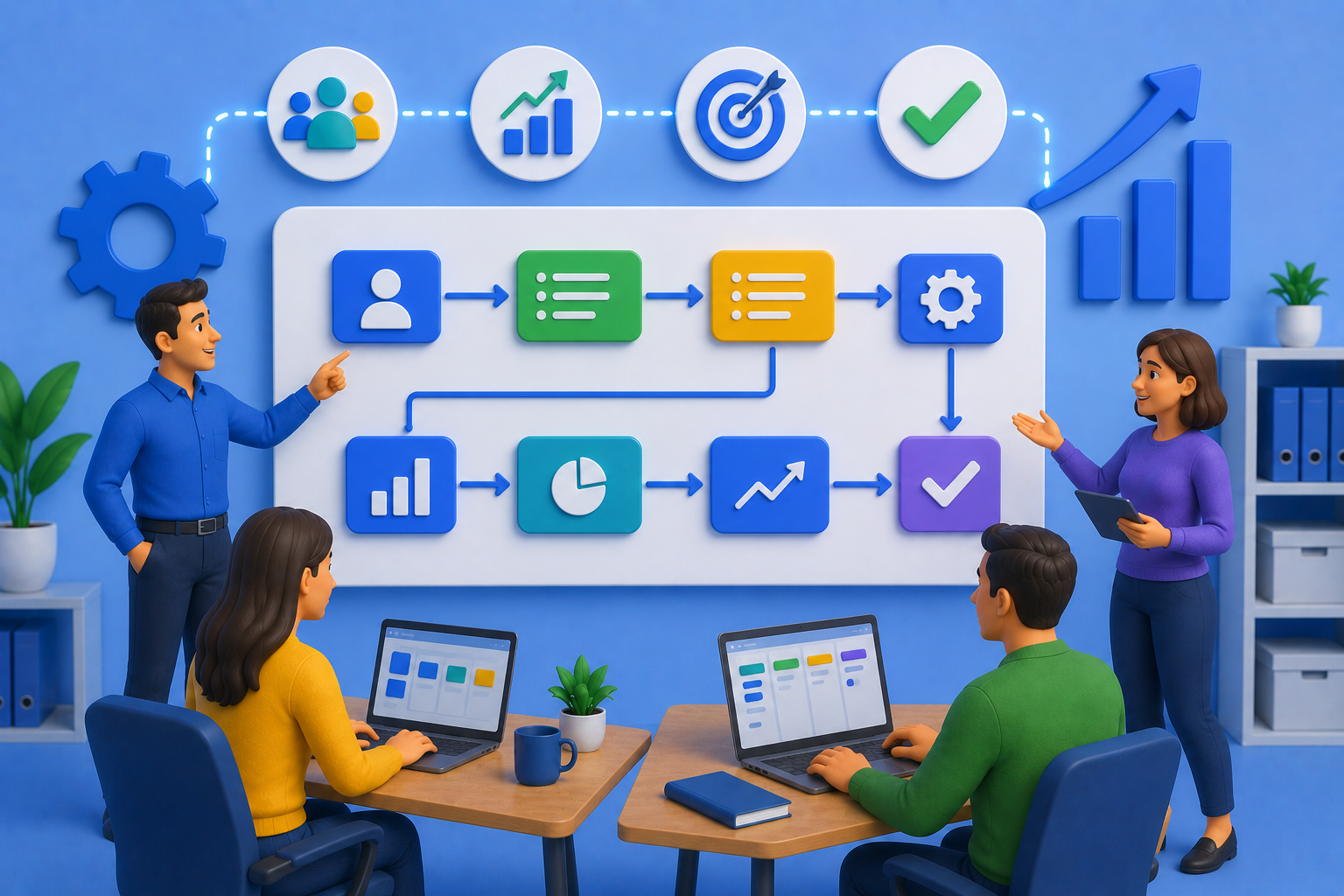 Como criar processos escaláveis usando o Bitrix24