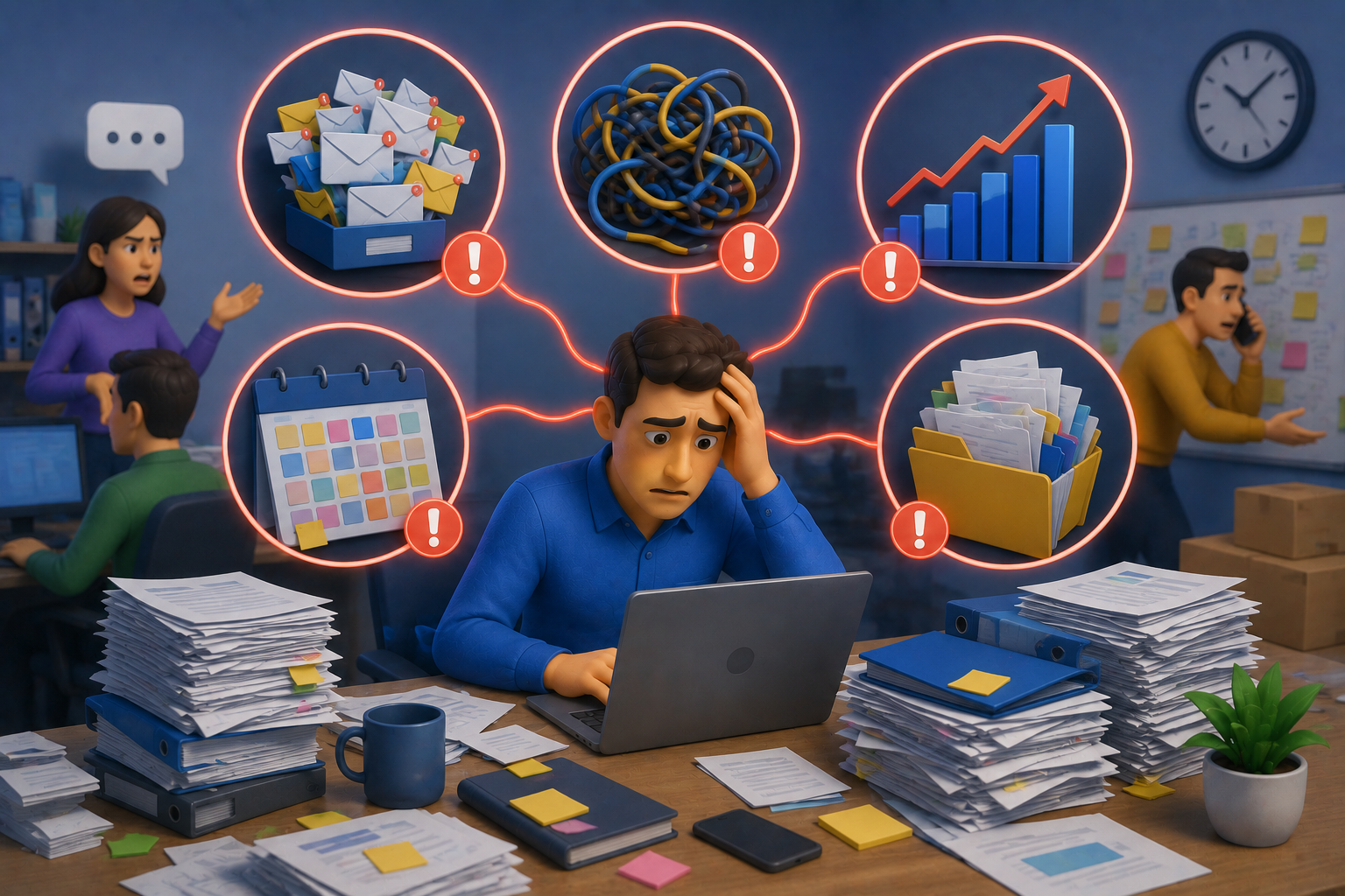 5 sinais de que sua operação está crescendo sem organização
