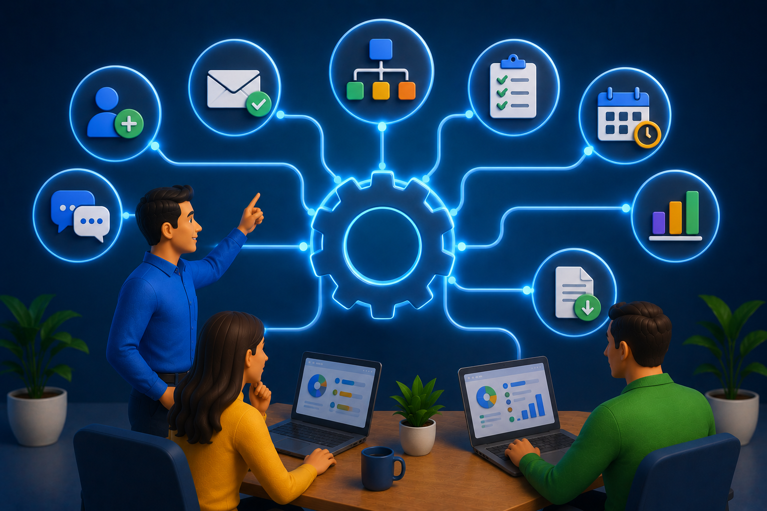 7 processos que toda empresa deveria automatizar para ganhar escala